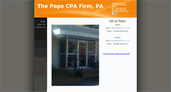 Desktop Screenshot of popecpafirm.com